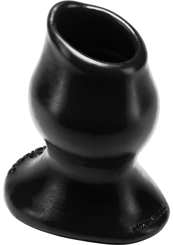 Oxballs Pig-Hole-4 Silicone Hollow Butt Plug - Extra Large - Black
