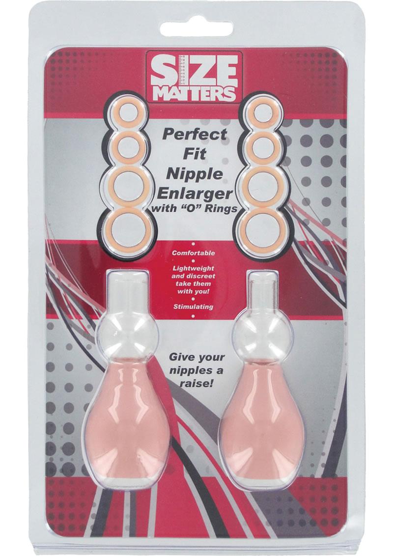 Size Matters Perfect Fit Nipple Enlarger With O Ring