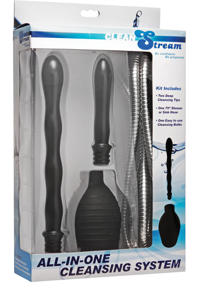 Clean Stream All In One Cleansing System Kit Black