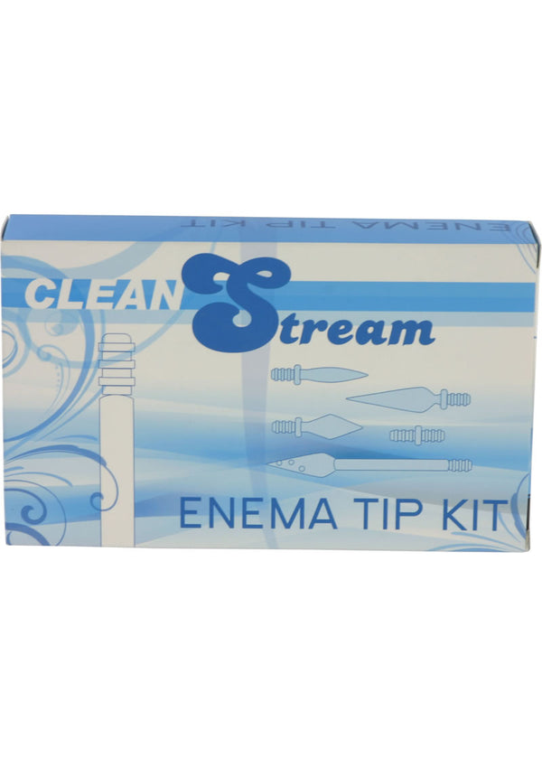Cleanstream Enema Tip Kit - Black