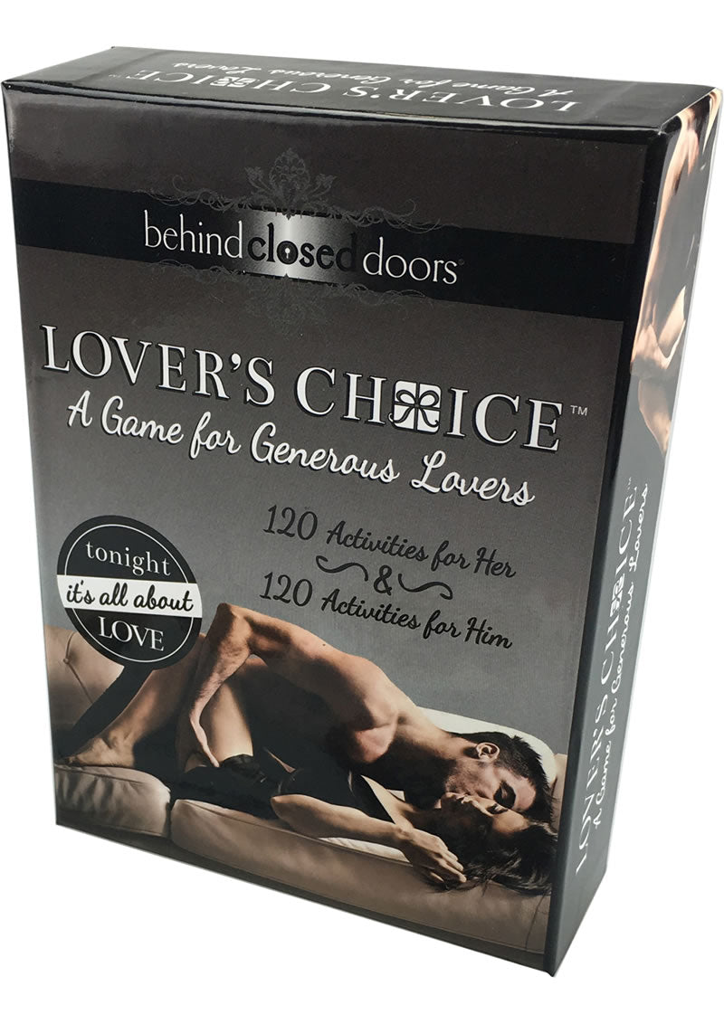 Behind Closed Door Lovers Choice Game For Couples