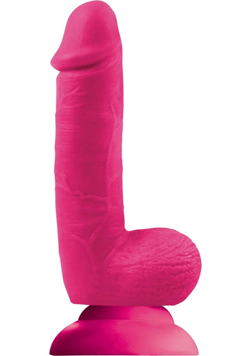 Colours Softies Dildo 6in - Pink