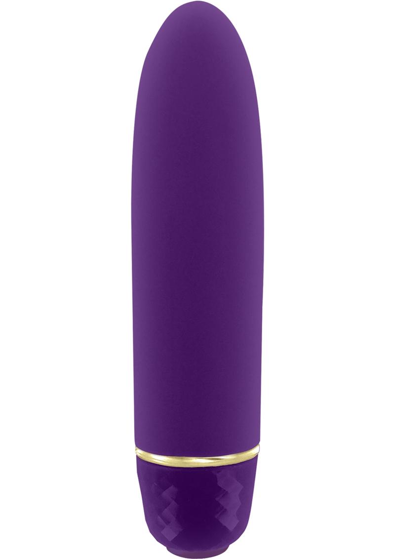 Rianne S Classique Silicone Mini Vibrator Deep Purple