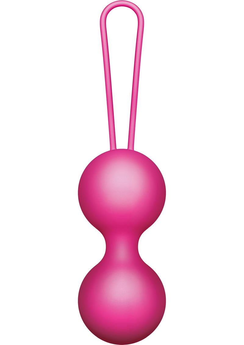 Vnew Weighted Kegel Toner Level 2 Silicone Balls Pink 2 Ounce