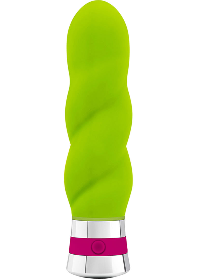 Aria Vibrance Silicone Vibrator - Lime