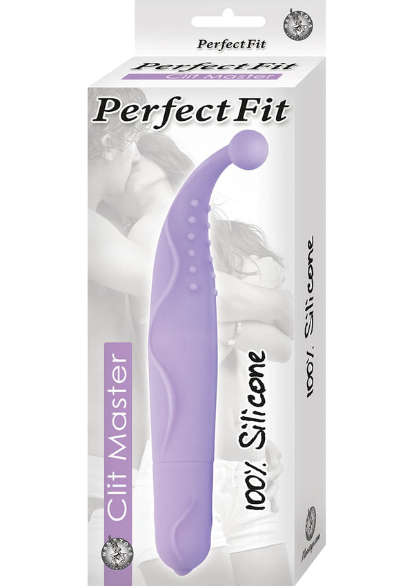 Perfection Clit Master Silicone Vibrator - Lavender