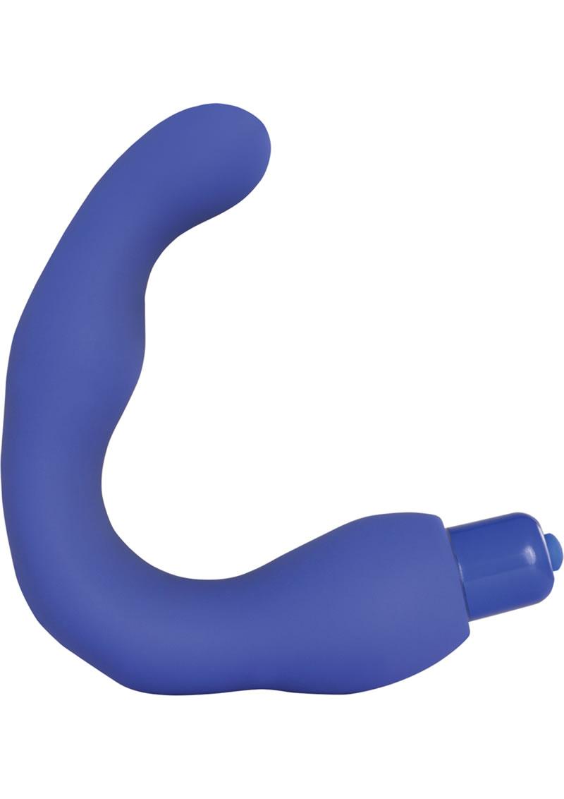 Renegade Vibrating Massager Iii Silicone - Blue