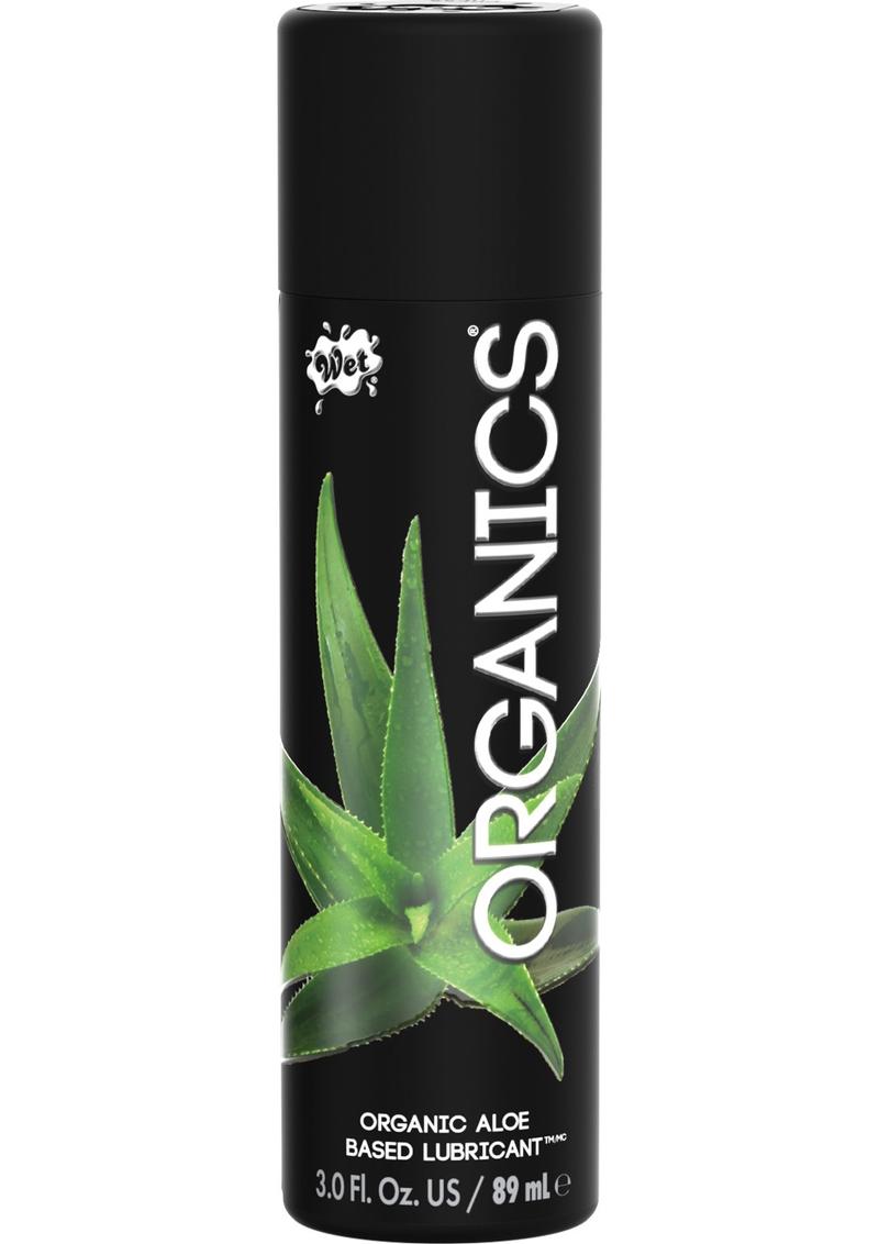 Wet Organics Aloe Based Lubricant 3 Ounce Bottle