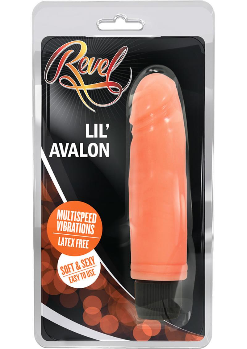 Revel Lil' Avalon Vibrating Dildo 5.75In - Vanilla