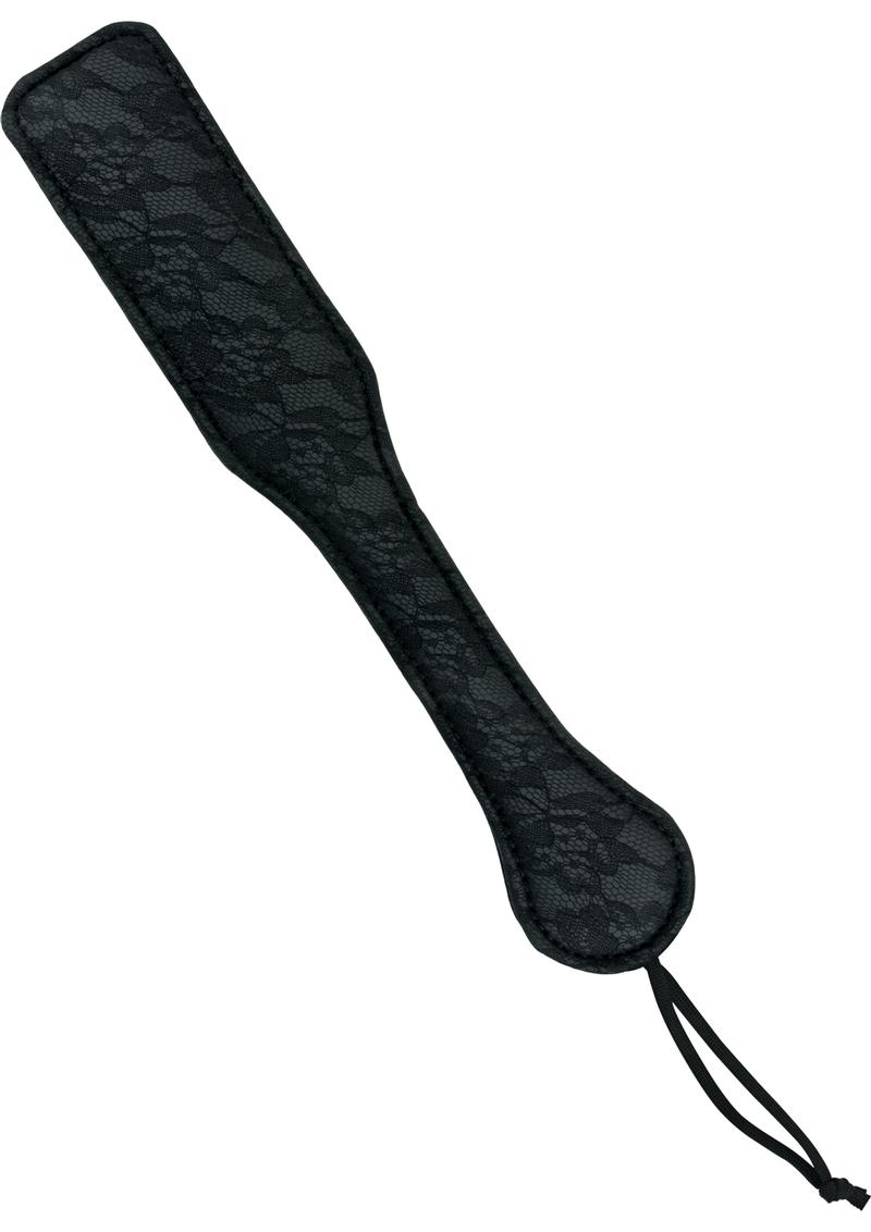 Midnight Lace Paddle Black 12 Inch