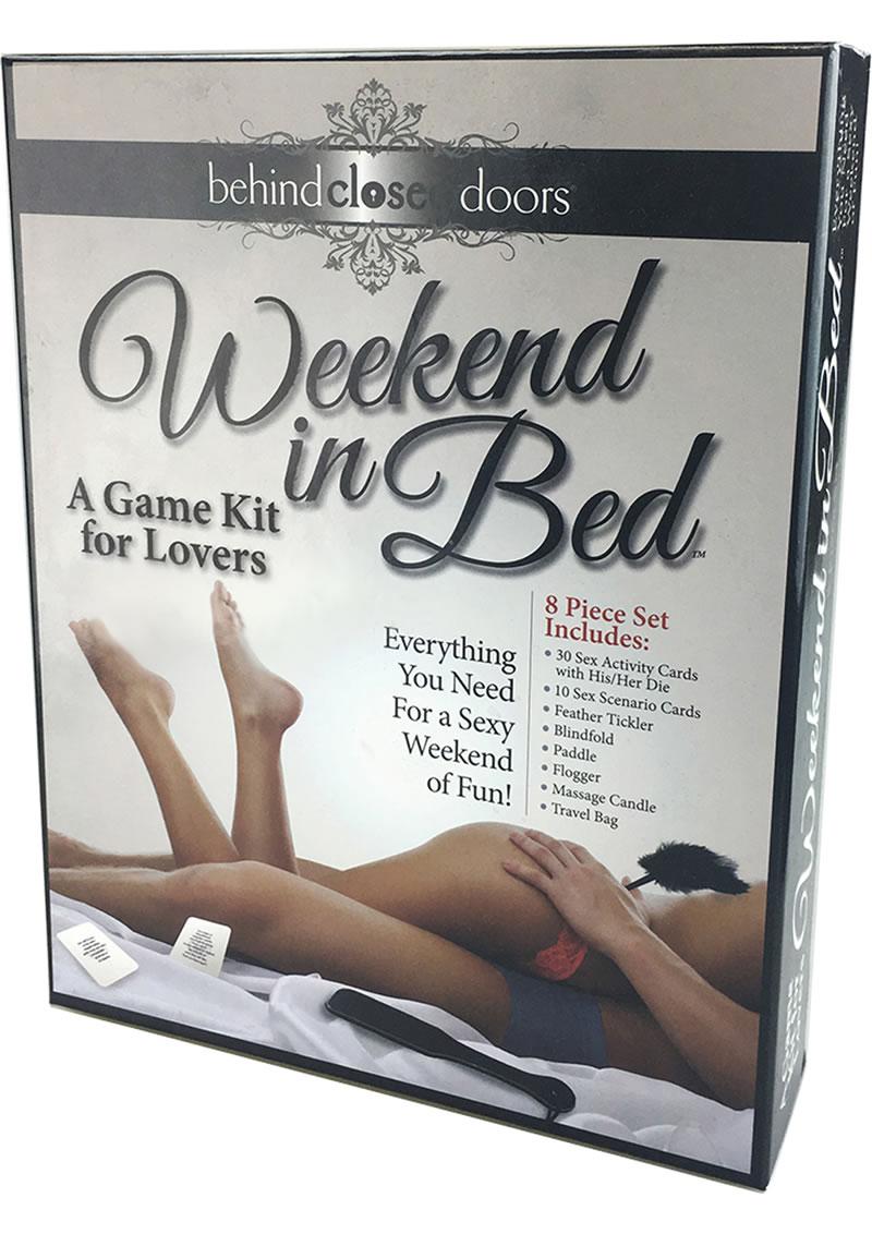 Behind Closed Doors Weekend In Bed Kit Game For Lovers