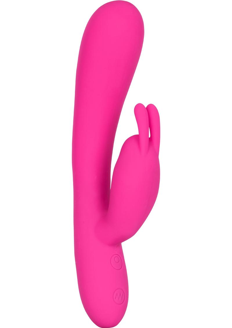 Embrace Massaging G-Rabbit Silicone Rechargeable Rabbit Vibrator - Pink