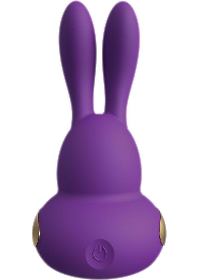 Rhythm Chari Silicone Versatile Multi Stimulator Usb Rechargeable Showerproof Purple