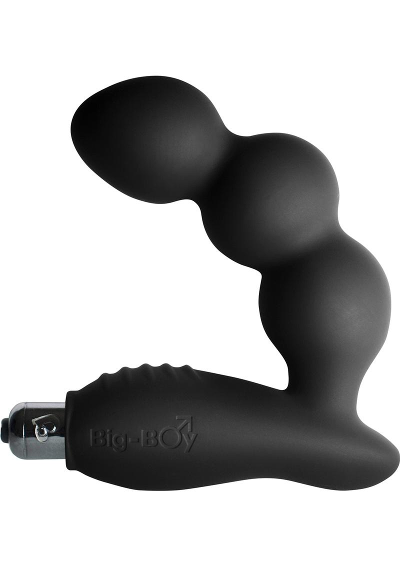Big Boy Intense 10 Speed Rechargeable Silicone Waterproof Black