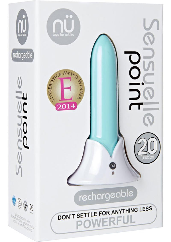 Point 20 Function Rechargeable Vibe Teal Blue
