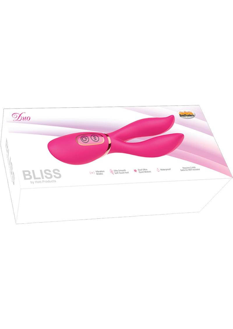 Bliss Duo Silicone Waterproof Pink