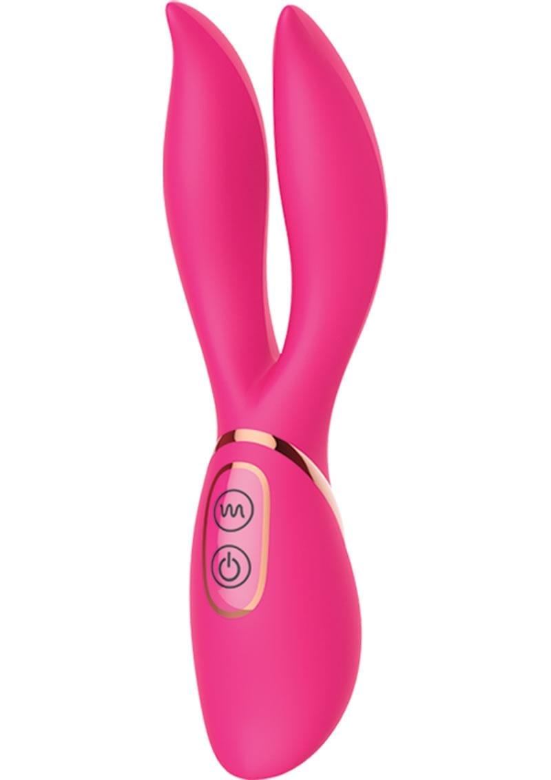 Bliss Duo Silicone Waterproof Pink