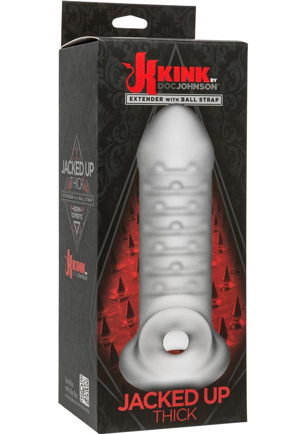 Kink Jacked UP Thick Extender with Ball Strap - Frost