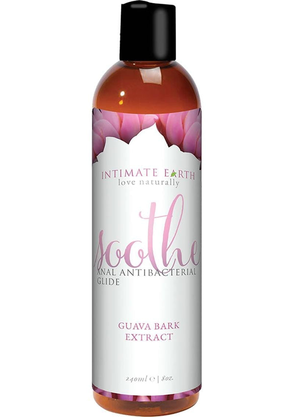 Intimate Earth Soothe Anal Antibacterial Glide Guava Bark 8Oz