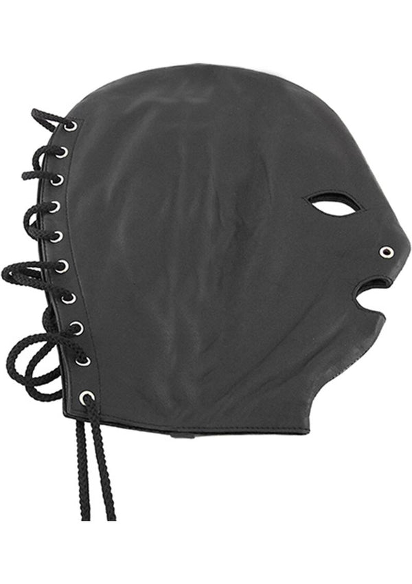 Rouge Leather Mask Black