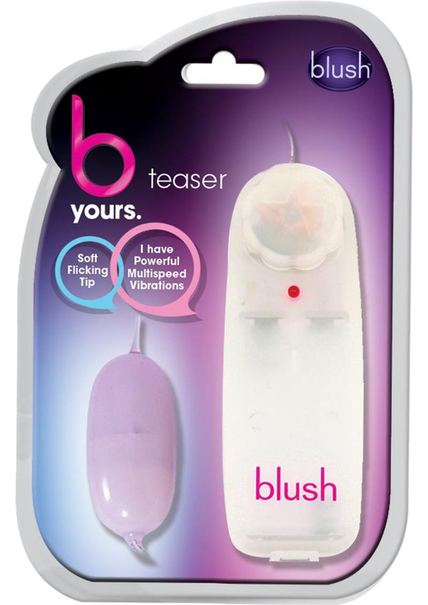 B Yours Teaser Vibrator With Remote Conrol - Purple
