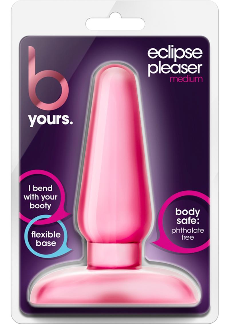 B Yours Eclipse Anal Pleaser Butt Plug Medium - Pink