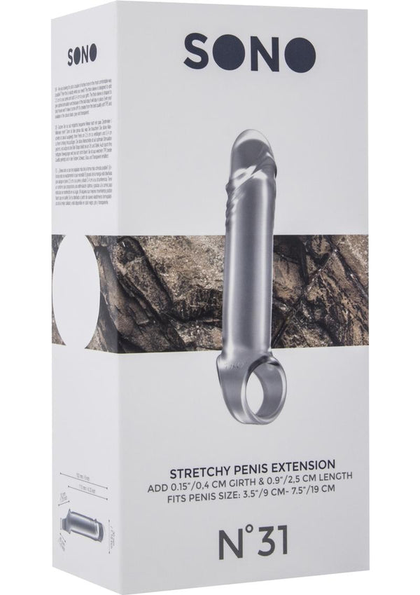 Sono No 31 Stretchy Penis Extension - Clear