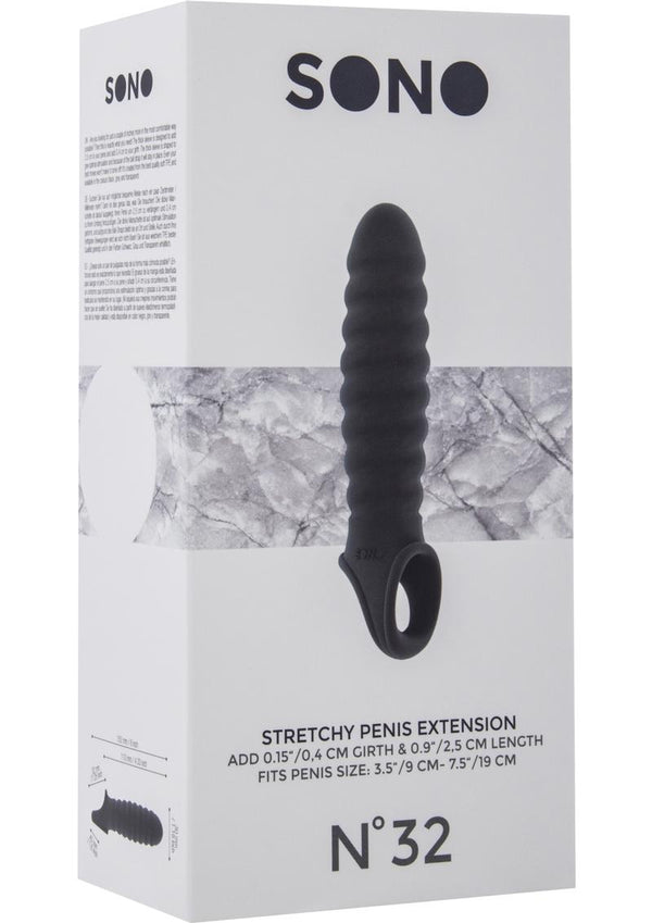 Sono No 32 Stretchy Penis Extension - Grey