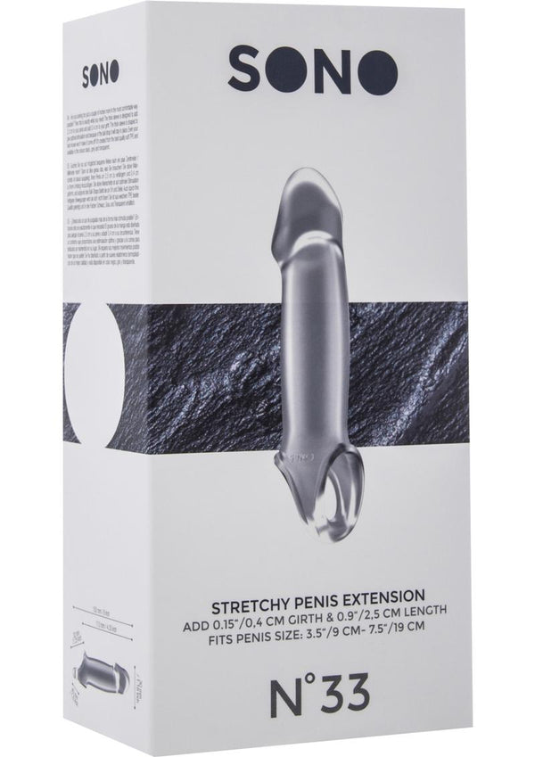 Sono No 33 Stretchy Penis Extension - Clear