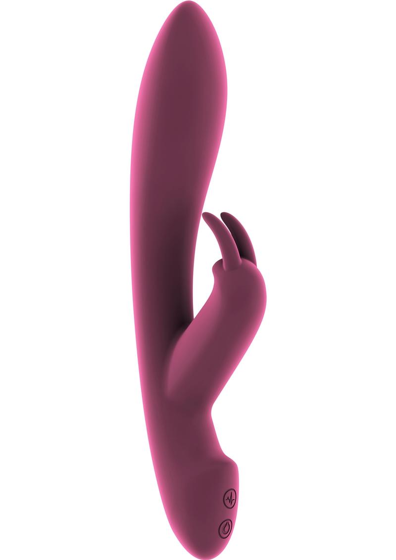 Jil Mila Flexible Silicone Rechargeable Rabbit Vibrator - Pink
