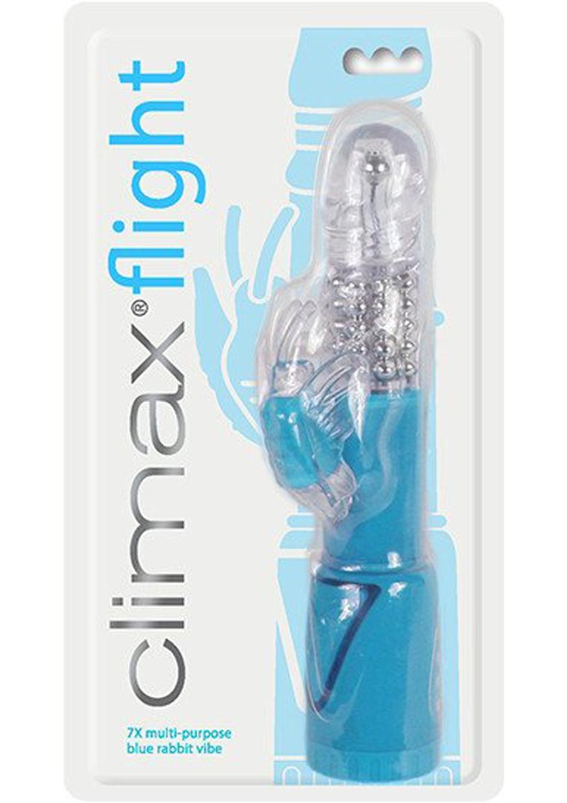Climax Flight Rabbit Vibrator - Blue