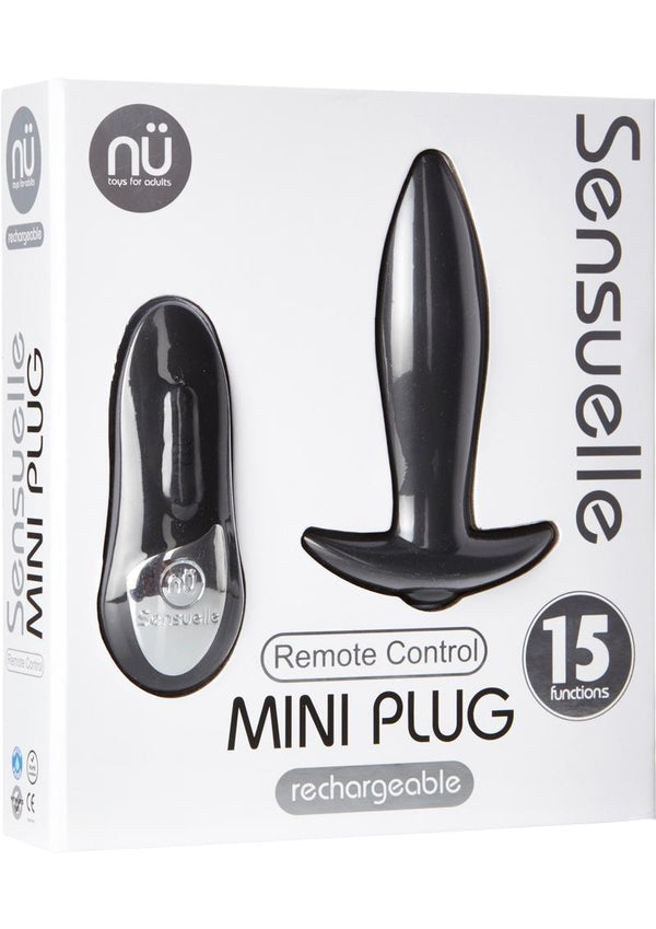 Mini Plug 15 Function Remote Control Waterproof Black