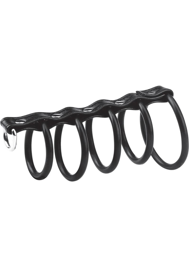 C&B Gear 5 Ring Rubber Gates Of Hell With Lead Black