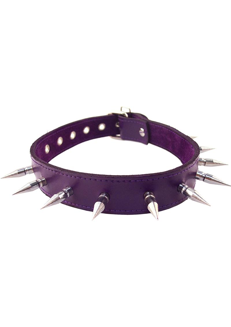 Rouge Spiked Collar Purple