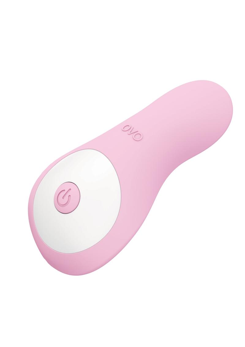 Ovo S5 Silicone Usb Rechargeable Body Massager Waterproof Pink