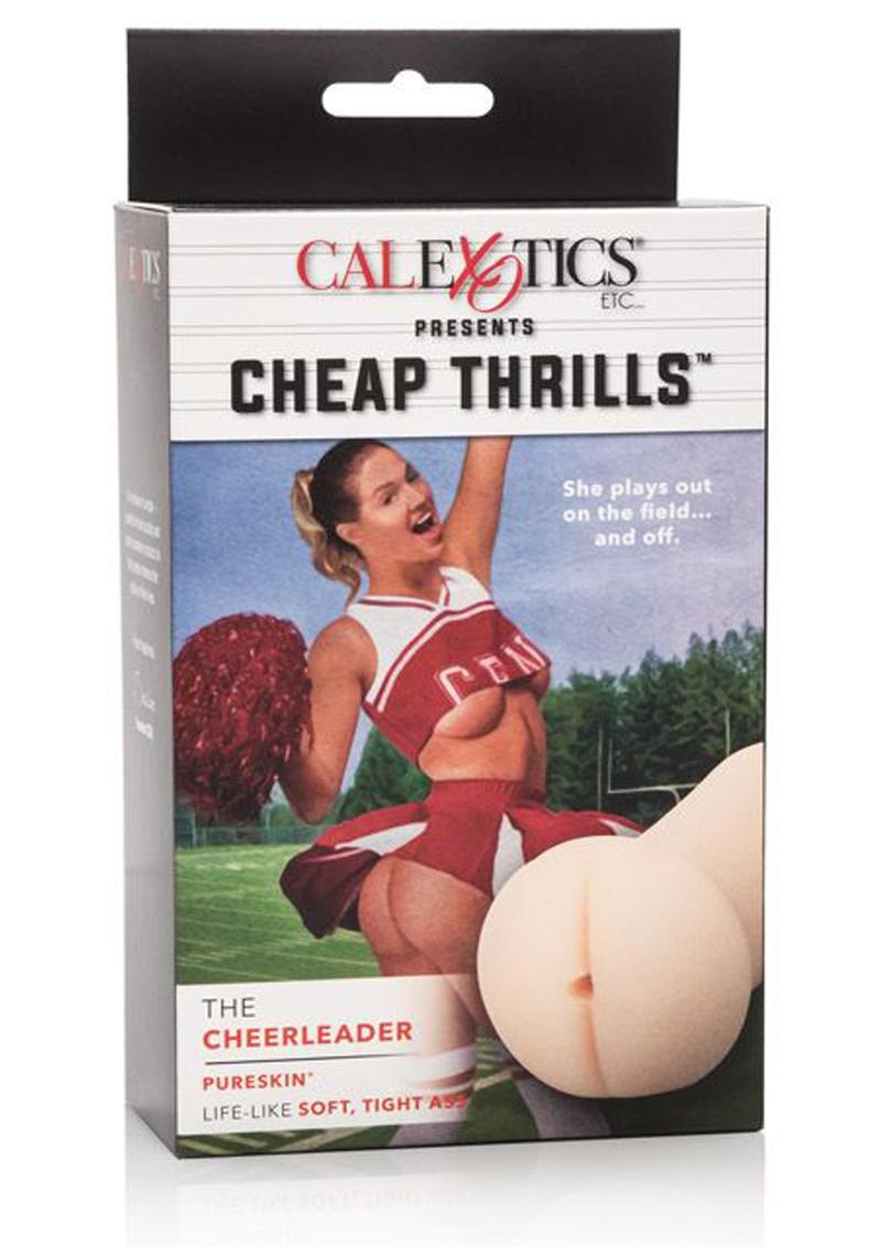 Cheap Thrills The Cheerleader Anal Stroker Ivory 5 Inch