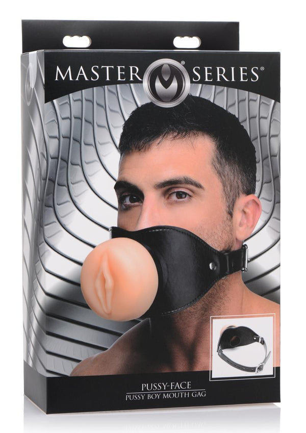 Master Series Pussy Face Pussy Boy Mouth Gag Flesh