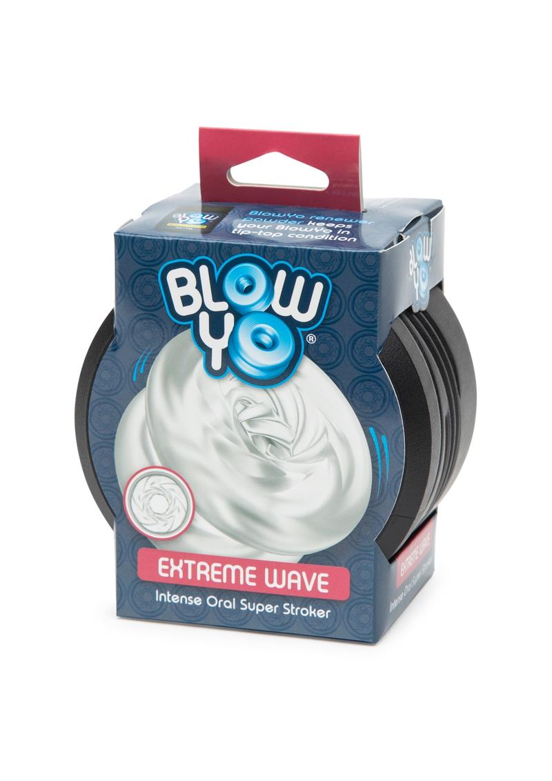 Blow Yo Extreme Wave Intense Oral Super Stroker Clear