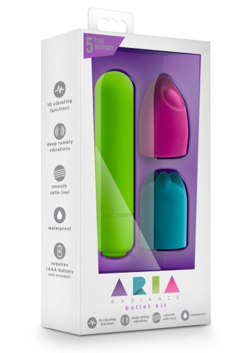 Aria Radiance Bullet Kit Waterproof Lime