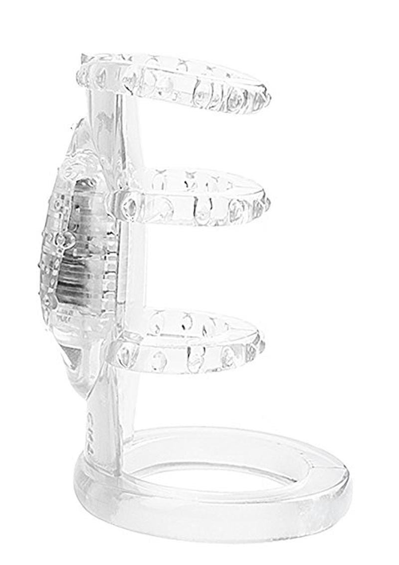 Doctor Love's Zinger Vibrating Cock Cage Clear