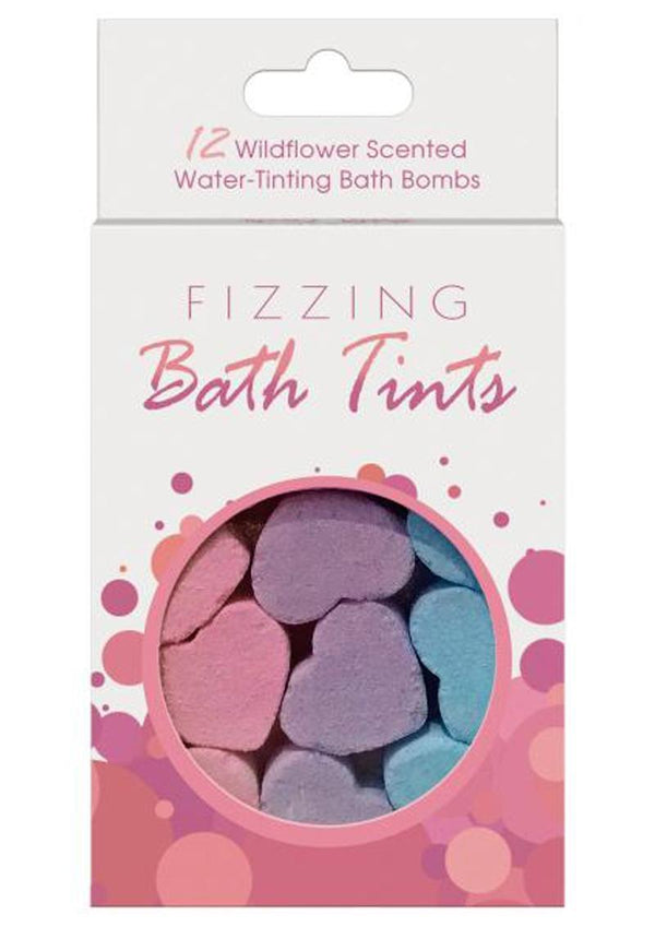 Fizzing Bath Tints 12 Wildflower Scented Water Tinting Bath Bombs