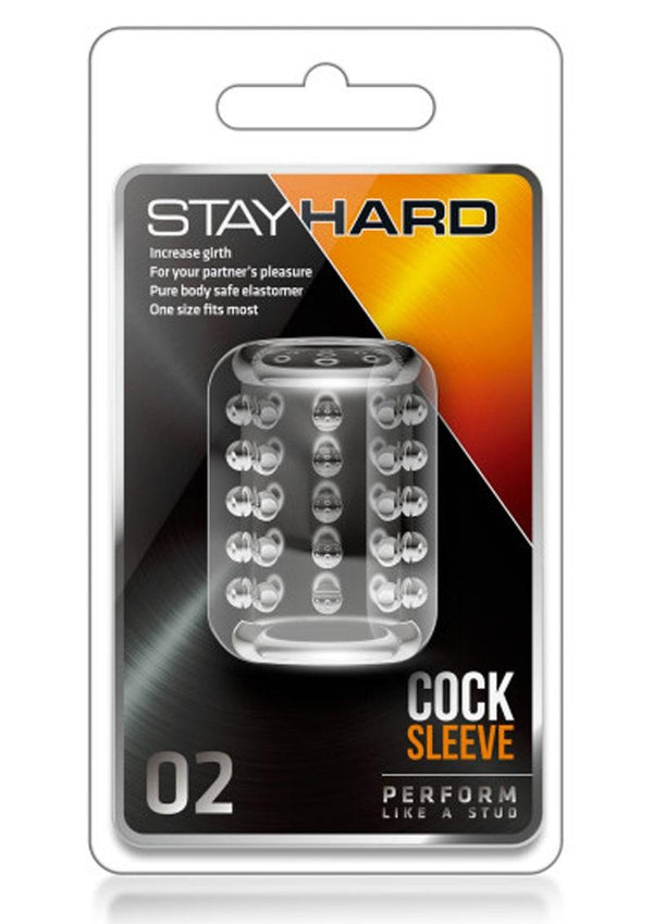 Stay Hard Cock Sleeve 02 - Clear