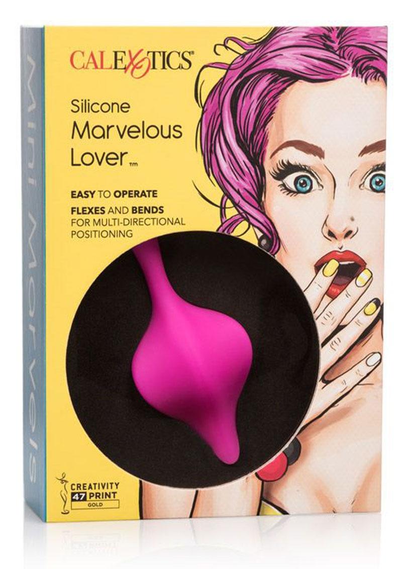 Calexotics Mini Marvelous Lover Silicone Stimulator Waterproof Pink