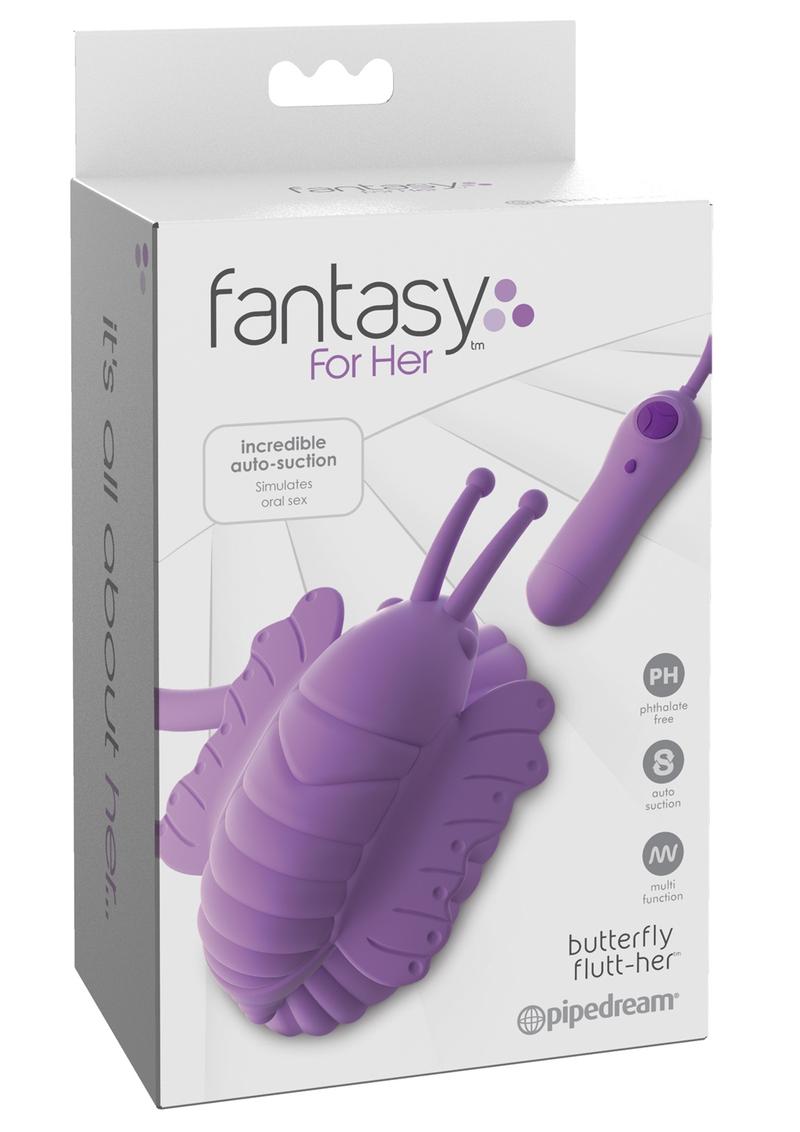 Fantasy For Her Butterfly Flutt Her Pussy Pump Purple