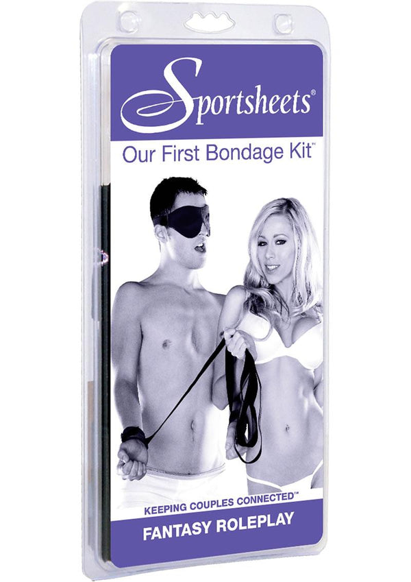 Sex And Mischief Our First Bondage Kit Black
