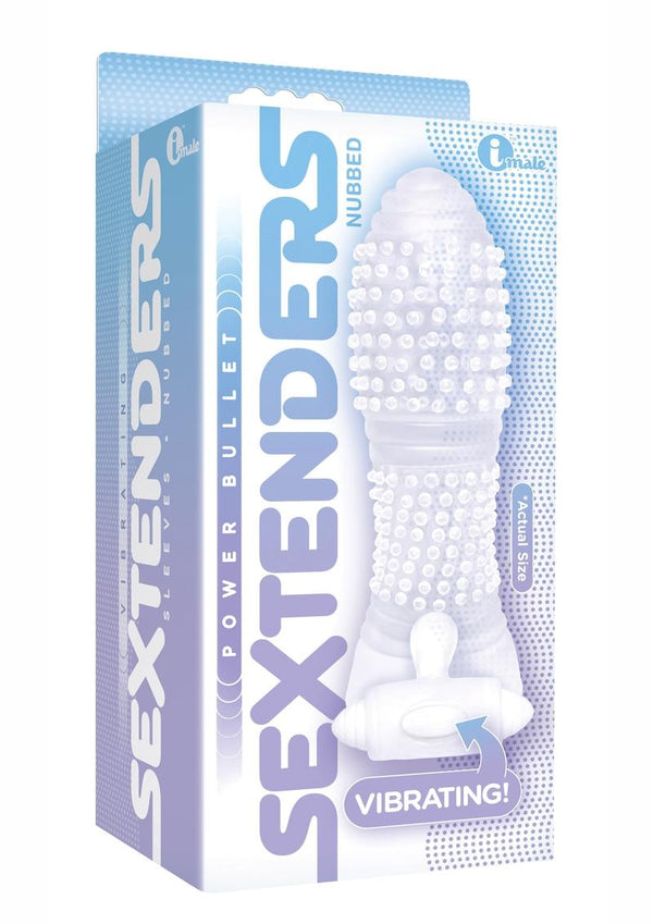 The 9'S Vibrating Sextenders Nubbed Clear 5.5 Inches