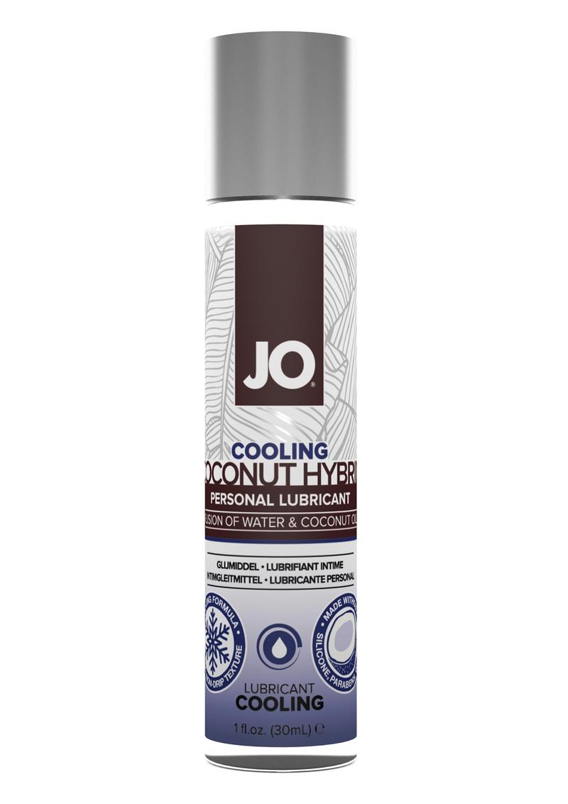 Jo Silicone Free Hybrid Personal Cooling Original Lubricant Water And Coconut Oil 1 Ounce