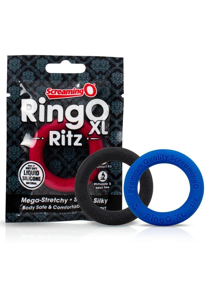 Ring O Ritz Xl Individual Ring Silicone Red