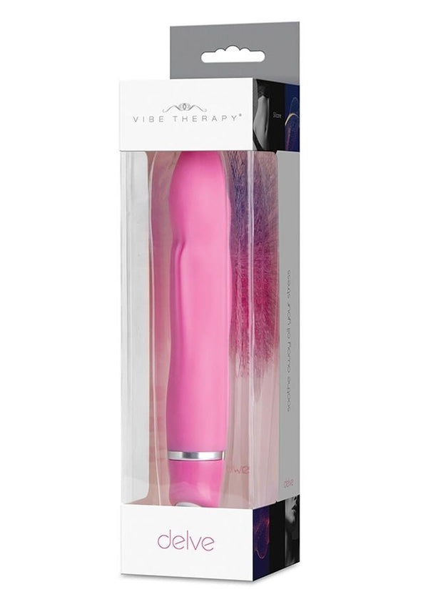 Vibe Therapy Dive Silicone Vibrator Waterproof Pink