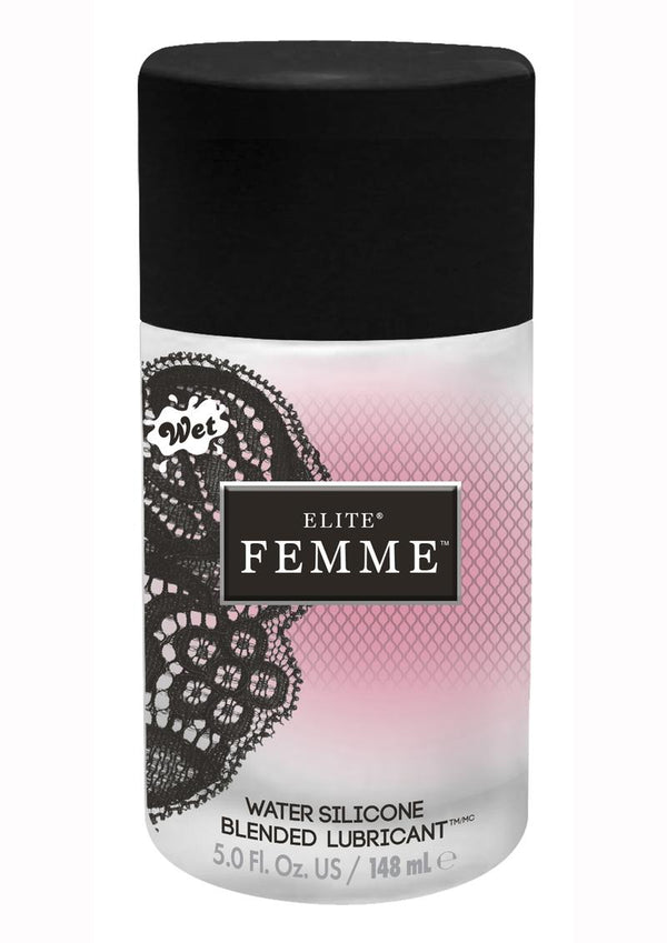 Elite Femme Water Silicone Based Lubricant 5 Ounces